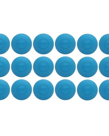 Velocity Practice Lacrosse Balls - 1, 2, 3, 6, 12, 18, 24, 36, 60 and 120 Packs - Official Size and Weight - Light Blue