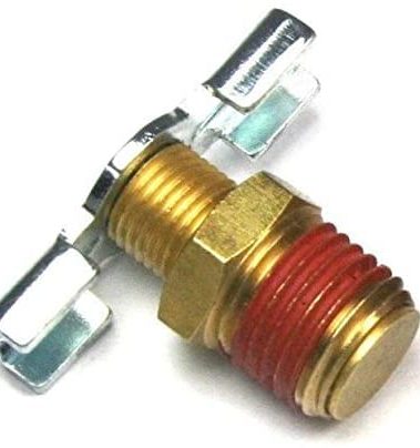 All Tool Depot Air Compressor Drain Valve Replacement for Craftsman Petcock 072-0001, 072-0006 (1-Pack)