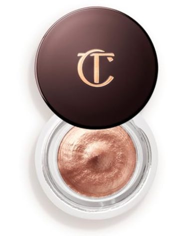 Charlotte Tilbury Eyes to Mesmerize Cream Eyeshadow - Long-Lasting Single Eyeshadow - Water-Infused Metallic Formula with Vitamin E for Crease-Resistant Wear - Rose Gold