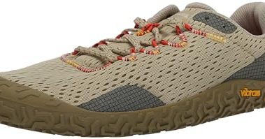 Merrell Men's Vapor Glove 6 Sneaker, Khaki/Coyote, 12