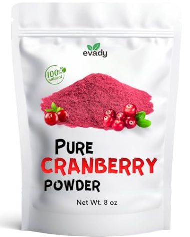 Cranberry Powder 8 oz, Natural Cranberry Powder for Baking, Smoothies, Tea, Good for Immune System