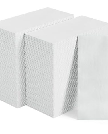 420PACK Disposable Hand Towels for Bathroom, Soft and Absorbent Paper Guest Towels Disposable Decorative Bathroom Hand Napkins for Kitchen, Parties, Weddings, Dinners