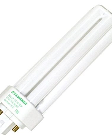 (10 Pack) Sylvania 20890 CF42DT/E/IN/841/ECO 42-Watt 4100K 4-Pin Triple Tube Compact Fluorescent Lamp