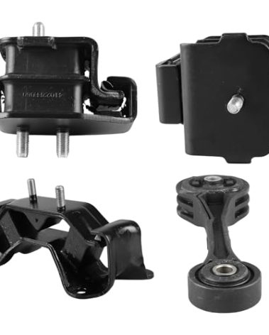 4Pcs Engine Motor Mount & Transmission Mount, For Subaru Impreza 2004-2014, For WRX 2012-2015, For WRX STI 2014-2021, Replace OE: A6712, A6712, A6739, A6723