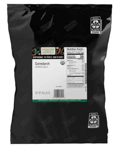 Frontier Herb Organic Cornstarch, 1 lb