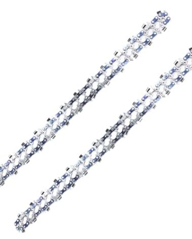 Follde 49-16-2715 for Milwaukee 16 Inch Chainsaw Chain, Fits for Milwaukee M18 2727-20 Chainsaw (16" 56DL 3/8"LP .043") 2Pcs (2)