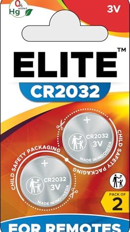 Elite Batteries Garage Door Remote Battery Replacement for (Chamberlain, Liftmaster, Genie, Craftsman, Linear, Sears, X House) Openers, Keypads and Sensors