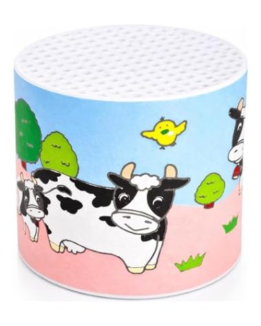 Moo Can Noise Maker | Cow Sound Toy | Moo Cows Sound Maker | Cow Noise Makers Can | Farm Animal Noise Maker | Mooing Cows Toy | Multicolor | 2.5H X 2.5W Inches