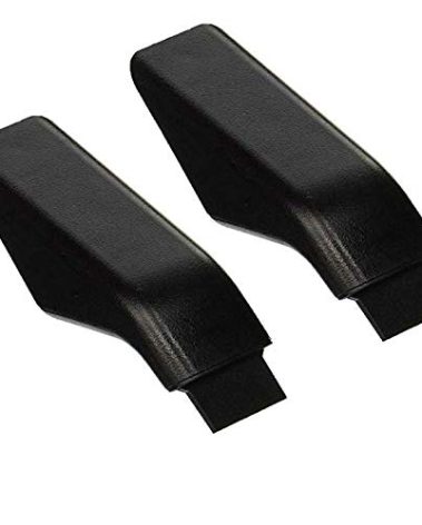 Wllead Black WB7X7183 Door Handle End Cap Replacement Part for General Electric (GE) Wall Stove/Oven/Range Replaces WB07X7321 AP2019449 268072 AH256613 WB15K5069 EA256613 (2pcs)