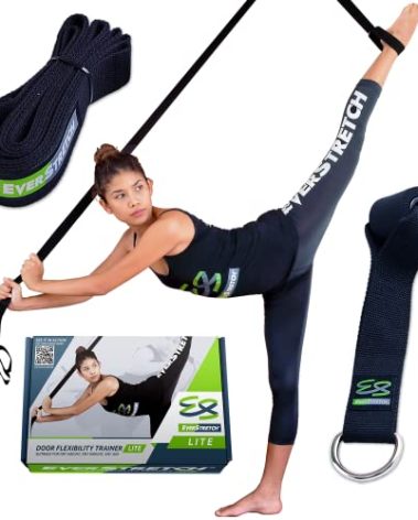 EverStretch Leg Stretcher LITE: Get Flexible with Over The Door Flexibility Trainer | Stretching Equipment for Ballet, Dance, Martial Arts, Cheerleading & Gymnastics | Your Portable Split Machine