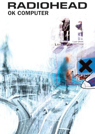 CINEMAFLIX Radiohead OK Computer Poster - Wall Art Measures 24 x 36 inches (unframed)