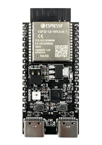ESP32-C6-DevKitC-1-N8 Development Board