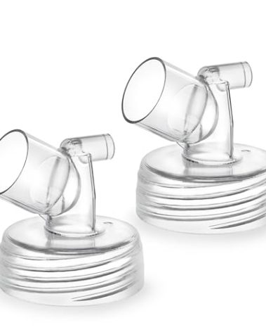 DIFKING Widemouth Connector 2pc Compatible with Spectra S1 Spectra S2 Pump; Compatible with Medela PersonalFit Shield,Pumpin Pal Shield, Lansinoh Flange, Maymom MyFit Shields, Difking Shield