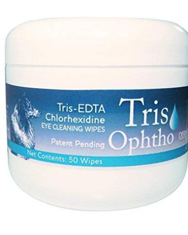 Dermazoo TrisOphtho Wipes 50ct. Jar Individual