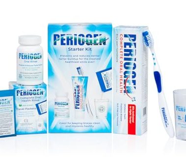 Periogen Oral Care Starter Kit- Clinically Proven to Reduce Tartar Buildup - Get Ready for The Best Dental Checkup Ever!