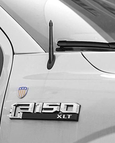 KSaAuto Short Antenna for Ford F150 2009-2025, 4.5 Inch Car Antenna for F150 F250 F350 Bronco Truck Replacement Antenna Ford F150 Accessories