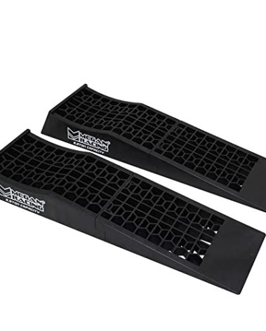 Megan Racing 2PCS Universal Low Profile Drive-On Detachable Auto Service Ramp