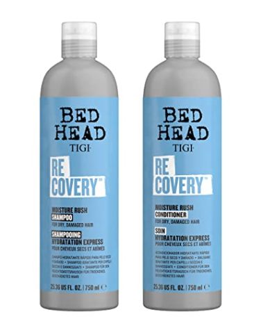 TIGI Bed Head Recovery Shampoo and Conditioner Set for Dry, Damaged Hair, 25.36 fl oz, 2 Count