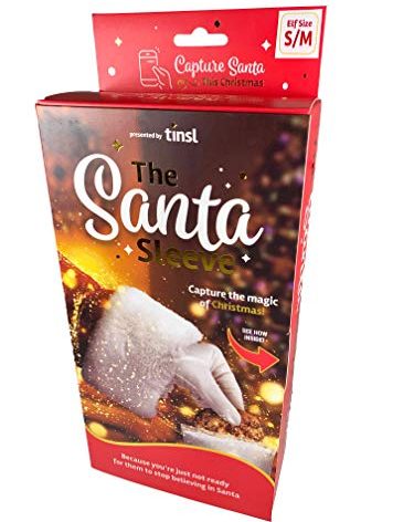 The Santa Sleeve (L/XL) Unique Christmas Video Magic Must-Have to Capture Memories - Authentic Santa Costume Recording Prop