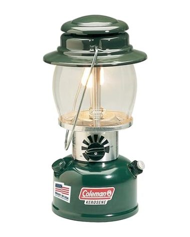 Coleman 700 Lumens Kerosene Lantern with Adjustable Brightness & Carry Handle Great for Camping Hunting Emergencies Power Outages & More Cost-Efficient Fueled Lantern