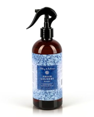 Abbey & Sullivan Odor Eliminating and Refreshing Linen and Room Spray, Fresh Laundry, 16 oz.