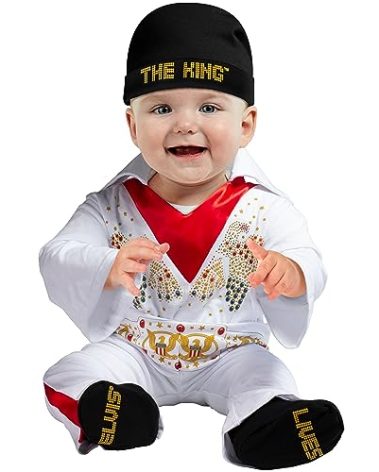 Rubies Elvis Presley: Elvis Presley Costume for Babies, Boy's 6-12 Months