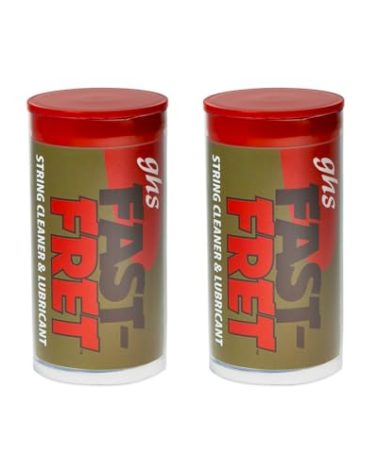 GHS Fast Fret – String Cleaner & Lubricant for Electric, Acoustic & Bass Guitars – Long-Lasting Tone, Smooth Playability, Reduces Finger Noise, Protects Strings & Fingerboards - Model: A87 (2)