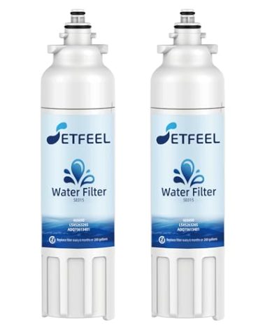 ADQ736134 Water Filter Replacement for LG, LSXS26366S, LSXS26326S, LT800P, ADQ73613401, ADQ73613402, LMXC23746S, LMXS30776D, Kenmore 9490, 469490, 2 Pack SETFEEL