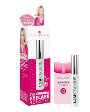 MINI LASHCOCA!NE Eyelash Growth Serum – Lash Enhancer for Longer, Fuller & Thicker Lashes – Paraben-Free, Nourishing Formula with 2-fold active approach – 1ml- SVENJA WALBERG
