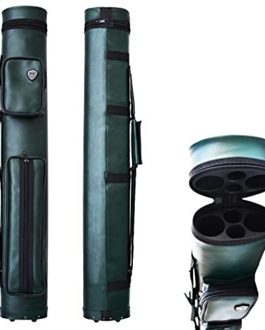 TalveX 2x2 Hard cue case Square Pool Cue Billiard Stick Carrying Case