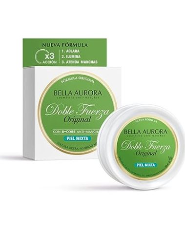 BELLA AUROPRA DOBLE FUERZA CREMA ANTI-MANCHAS MATE PIEL MIXTA 30ML