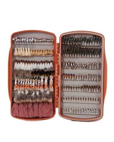 fishpond Tacky Pescador Fly Box | Medium – Burnt Orange | Waterproof Fly Fishing Fly Box | Tacky Fly Boxes for Fly Fishing