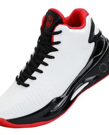 Beita Basketball Shoes for Men High Upper Sneakers Breathable Sports Shoes Anti Slip