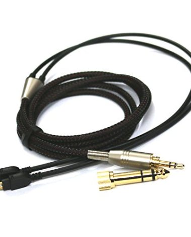 NewFantasia Replacement Audio Upgrade Cable Compatible with Sennheiser HD650, HD600, HD580, HD58X, HD660S, HD660S2, Massdrop HD6XX Headphones 1.2meters/4feet
