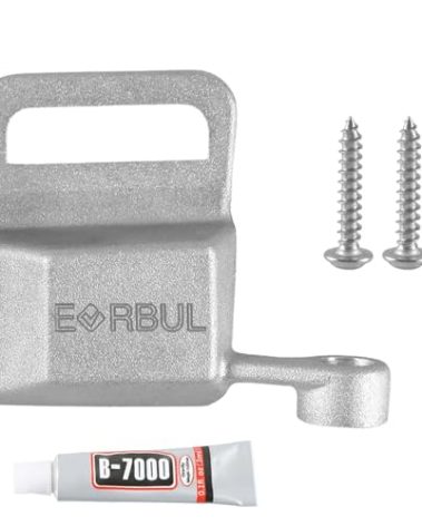 EVRBUL Upgraded Aluminum Car Door Arm Rest Switch Panel Clip Repair Kit Door Arm Rest Bracket Passenger Side Compatible with 2003-2007 Chevrolet Silverado Avalanche Tahoe GMC Sierra