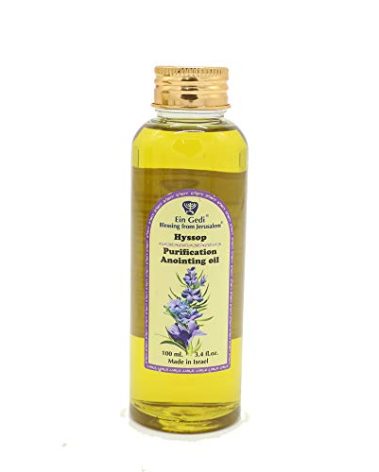 Ein Gedi Anointing Oil 100 ml - 3.4fl oz Blessing From Jerusalem Made In Holyland For Prayer And Blessings Scented With Oils Of The Bible