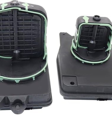 SecosAutoparts 2PCS Left & Right Air Intake Manifold Adjusting Unit DISA Valve fit for BMW X5 X3 Z4 E82 E88 E92 328i 528i 530i 128i 2009-2015 11617522929 11617579114 11617560537 11617560538