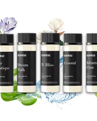 My Way Hotel Diffuser Oil | Aromatherapy Fragrances Inspired by 5-Star Hotels | Luxurious Scents Gift Set-5x20ml Bottles Set-The 1 Hotel Miami Beach & 5-Star Hotels - Thanksgiving & Holiday Gift