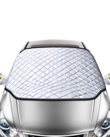 Windshield Cover for Winter Ice/Snow/Frost, Heavy Duty Ultra Thick Protective Windscreen Cover, Snow Ice Frost Dust Water Resistent, Pefect for Sedan SUV Autumn/Winter