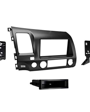 Metra 997816F Honda Civic 2006-2001 DIN/DDIN Install Kit, Gunmetal