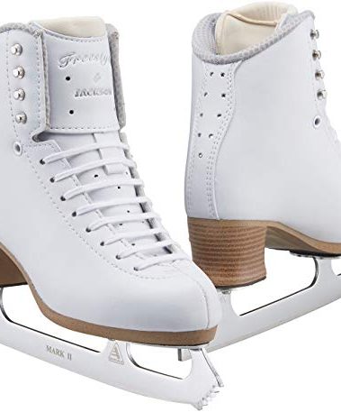 Jackson Ultima Fusion Freestyle with Mark II Blade FS2190 / Figure Ice Skates for Women Width: W-Wide (C/D) / Size: Adult 5