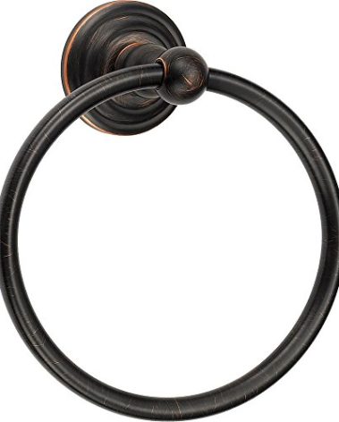 Designers Impressions® 800 Series Oil Rubbed Bronze Towel Ring