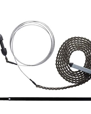 8CX 8 Foot Garage Door Chain Drive Extension Kit, Black, Compatible with beamUP Garage Door Openers Pacer (BU50), Workhorse (BU100), Everlift (BU250) & Sentry (BU400), Garage Door Parts & Accessories