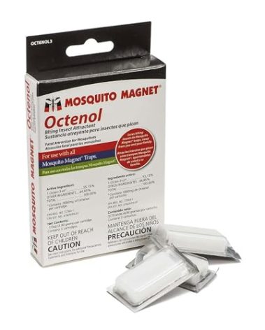 Mosquito Magnet Octenol Biting Insect Attractant - Attract Mosquitoes to Trap and Increase Insect Catch Rates - OCTENOL3 - 63 Total Days of Protection - 3 Lures