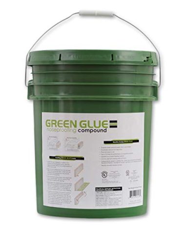 Green Glue Noiseproofing Compound - 5 Gallon Bucket