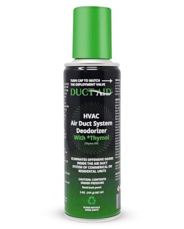 Air Freshener for HVAC System, Commercial, Residential & Cars| Made with Thyme extract, natural Plant based product Now available in a Concentrated Formula for maximum effectiveness (PACK 1)