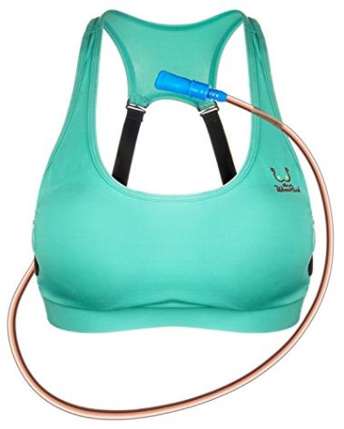 The Original WineRack Booze Bra Flask - Adjustable Design - Holds 25oz of Booze (Turquoise, Large)