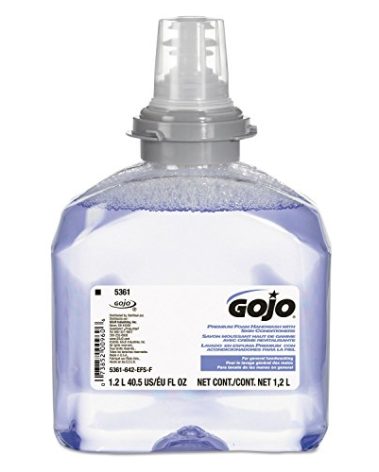 Gojo 5361-02, TFX Foam Soap 1200mL Refill, 2 Refills/Case