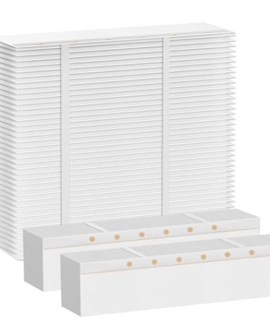 12758 Filter Replacement Compatible with GeneralAire DPFG12758, AC-1, AC-22, AC-3, Carrier 88NA2506MB01 and Carrier 31MF020/31MF120 or Bryant 902BX Air Cleaner Media, 20x25x5 MERV 11 Filter, 3 Pack