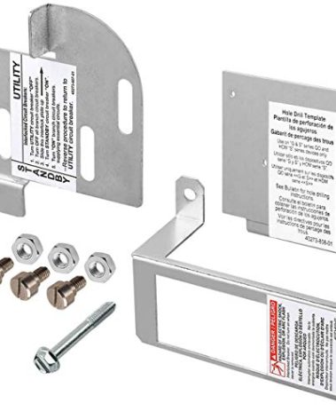 Generator Interlock kit, QOCGK2C QO Cover Generator and QOM2 Frame Size Main Breaker Interlock Kit, for Use on Indoor QO 150A - 225A Main Breaker Load Centers, Indoor Kit